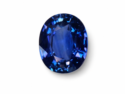 8.45x6.95 MM Blue Sapphire Genuine Oval
