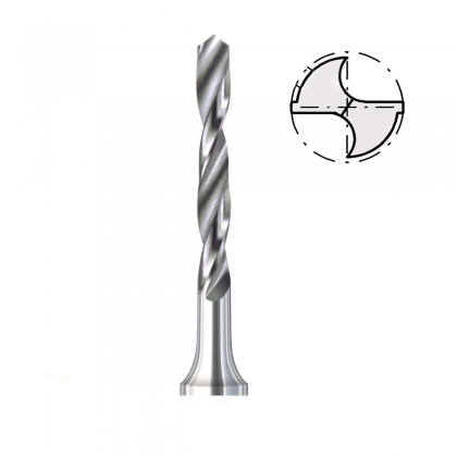 Twist Drill Bur, FIG.77 (EUROPEAN FIG.203)