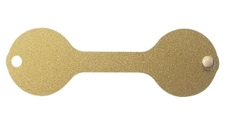 PLASTIC BUTTON RING TAGS