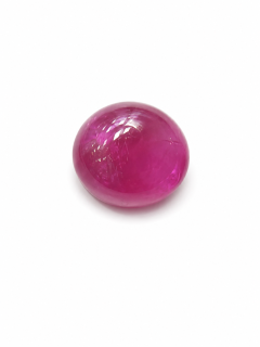 5.50 MM Ruby Genuine Round Cabochon