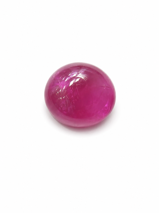 5.50 MM Ruby Genuine Round Cabochon