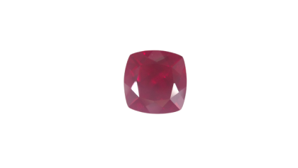 7.00MM Ruby Lab Created Cushion