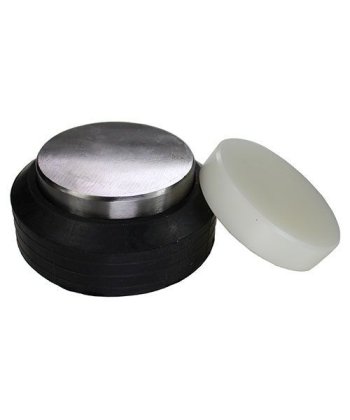 BENCH BLOCK HELPER - STEEL/NYLON WITH RUBBER BASE