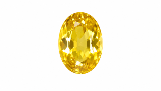 7x5 MM Yellow Sapphire Genuine Oval