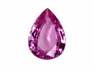 8x6 MM Pink Sapphire Genuine Pear