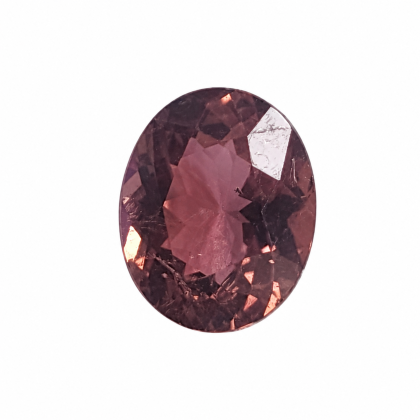 10x8 MM Pink Tourmaline Genuine Oval