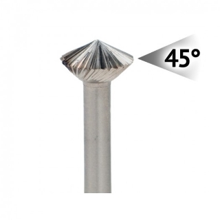 High Speed 45° Hart Burs