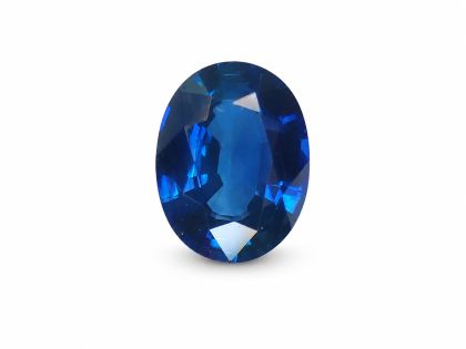 8.1x6.19 MM Blue Sapphire Genuine Oval