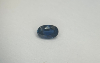6x4mm Blue Sapphire Genuine Oval