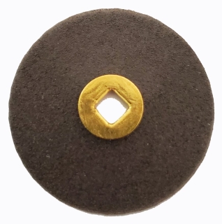 MaxiFinish BRASS CENTER GARNET PLASTIC DISC