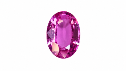 8x6 MM Pink Sapphire Genuine Oval