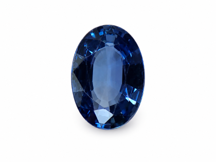 7x5 MM Blue Sapphire Genuine Oval