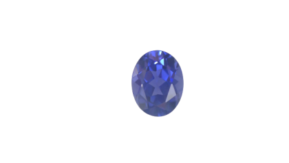 8x6MM Blue Sapphire Lab Created Oval