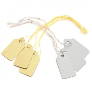 PLASTIC STRING TAGS
