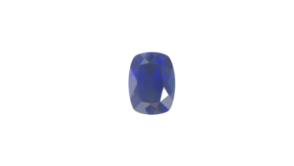 9x7MM Blue Sapphire Lab Created Cushion