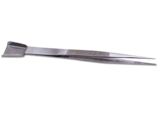 DIAMOND TWEEZER W/SHOVEL-FINE