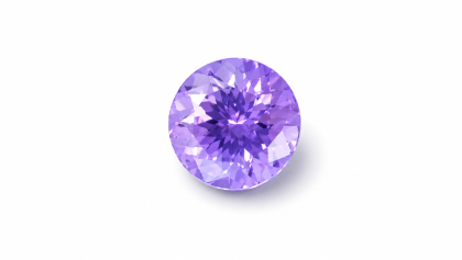 6.00 MM Tanzanite Genuine Round
