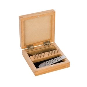 Tap Set in Wooden Box (14pcs from 70mm-2.0mm)