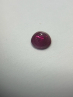 6.00 MM Ruby Genuine Round Cabochon