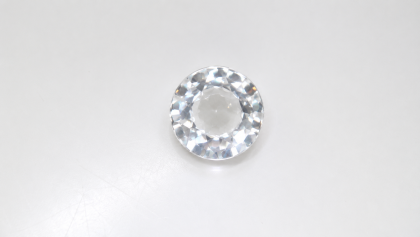 6.00 MM White Sapphire Genuine Round