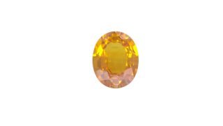 11.1x8.3 MM Yellow Sapphire Genuine Oval
